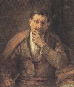 REMBRANDT Harmenszoon van Rijn The Apostle Bartholomem (mk33) oil on canvas